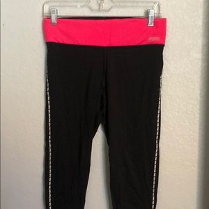 Crop black leggings